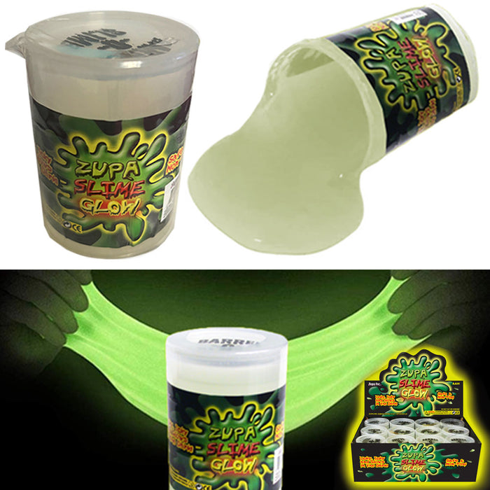 12 Pk Glow In The Dark Slime Kids Party Favor Non Toxic Noise Putty Goo Toy Gift