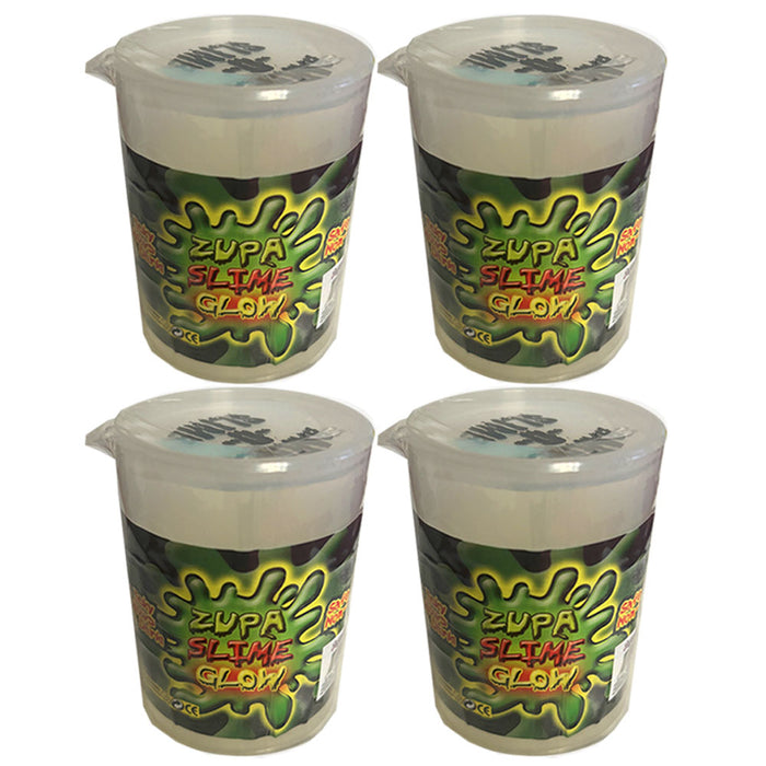 4 Pk Slime Noise Putty Glow In The Dark Goo Kids Squeeze Squishy Non Toxic Gifts