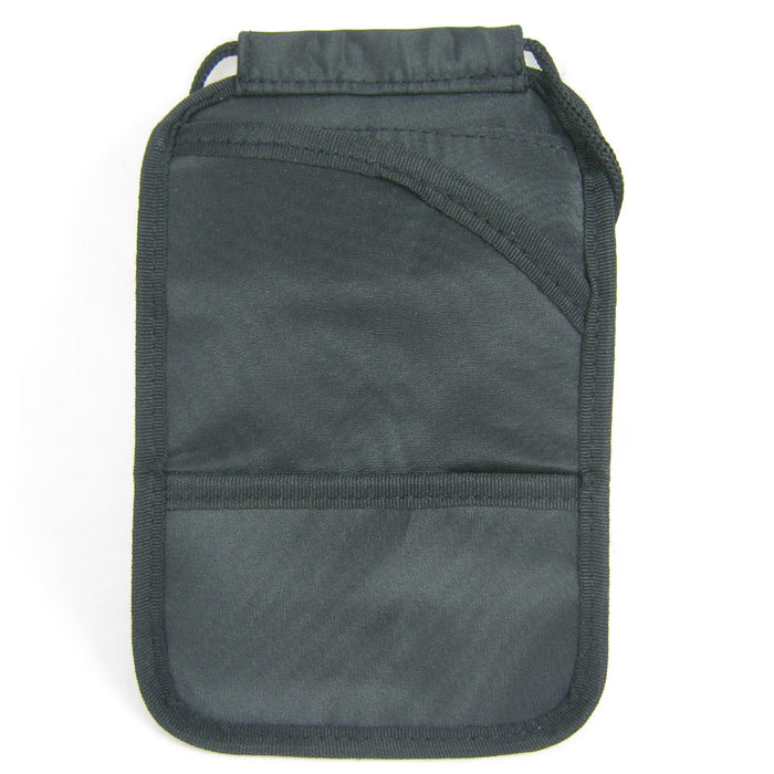 1 RFID Blocking Passport Holder Travel Wallet Document Neck Cover Case Bag Black