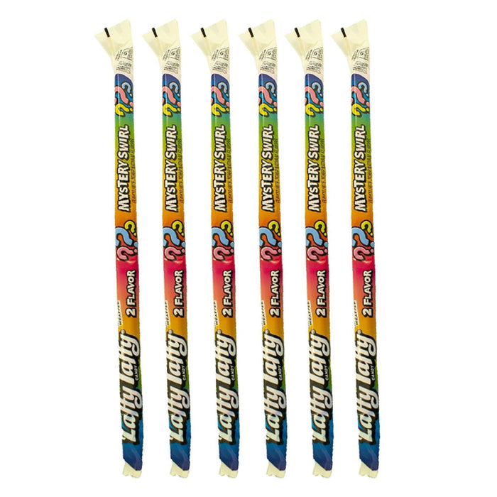 6 Pc Laffy Taffy Ropes Mystery Swirl 2 Flavor Chewy Candy Fruit Sweet Treats