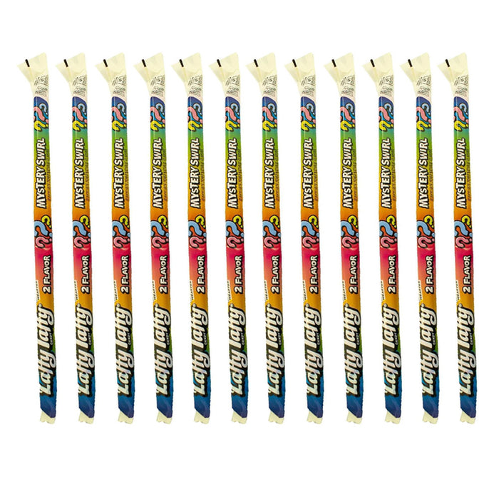 12 Pc Mystery Swirl Laffy Taffy Ropes Lovers 2 Flavor Fruit Chewy Candy Sweets