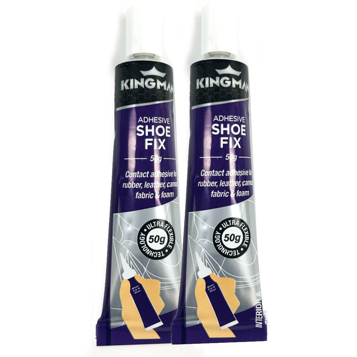 2 Pc Shoe Adhesive Glue Rubber Leather Contact Fix Repair Vinyl Foam Waterproof