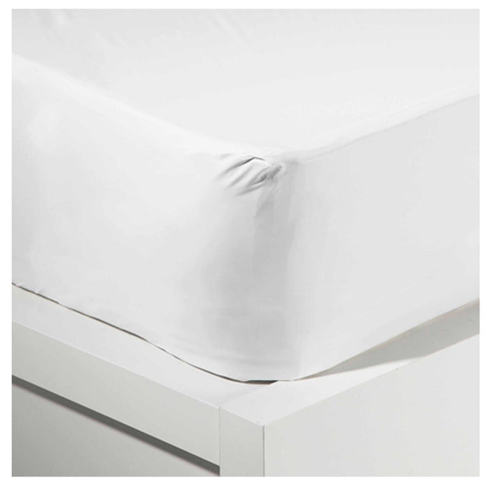 3 PC Fitted Crib and Toddler Protective Mattress Cover Vinyl Dust Bug Protector