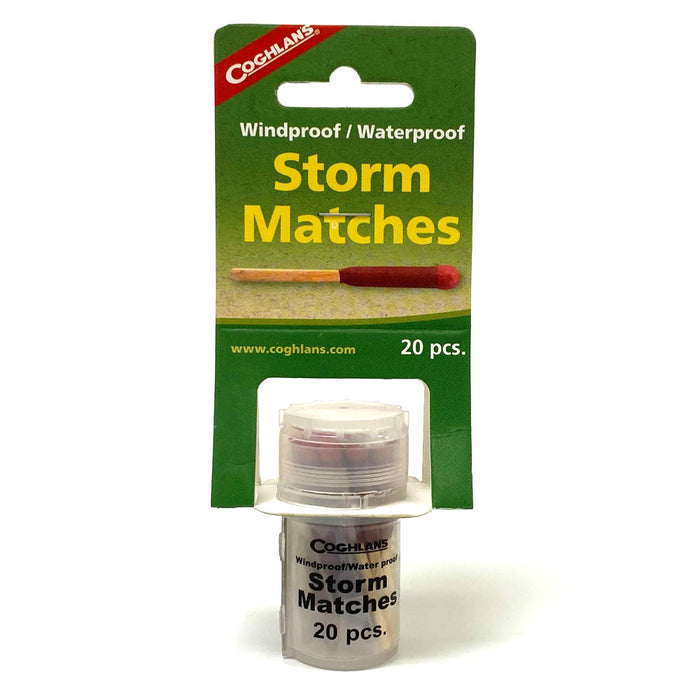 20 Coghlans Windproof Storm Matches Waterproof Stormproof Survival Camp Fire