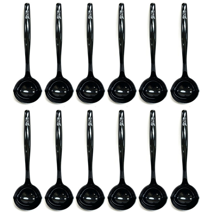 12 Pc Plastic Serving Spoons 11" Disposable Reusable Catering Buffet Restaurant