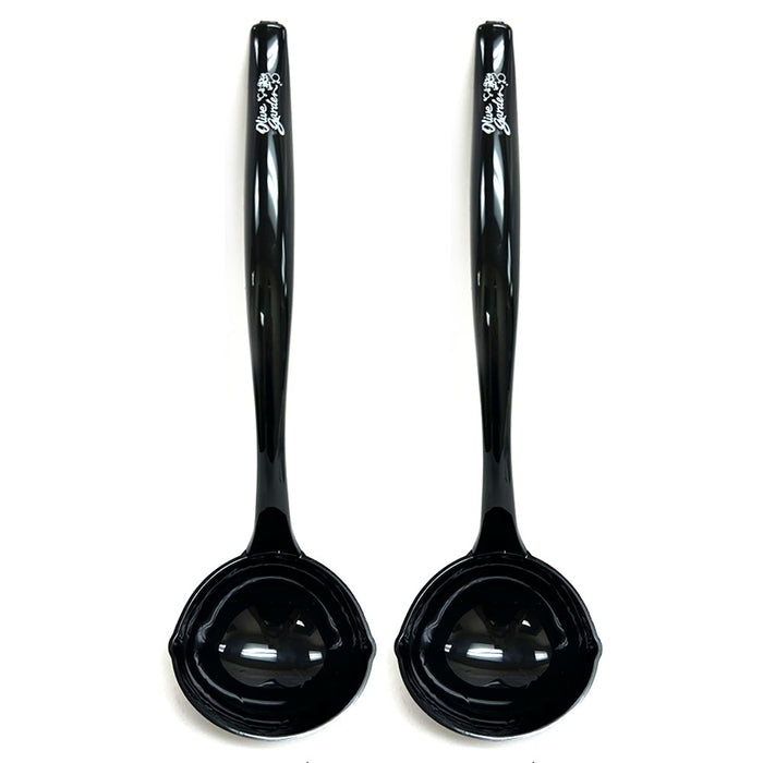 2 Pc Plastic Serving Spoon Ladle Utensil Kitchen 11" Mixing Soup Stews Catering