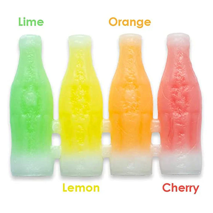 16 Wax Bottle Candy Nik-L-Nip Fruit Flavor Liquid Filled Mini Drinks Soda Candie