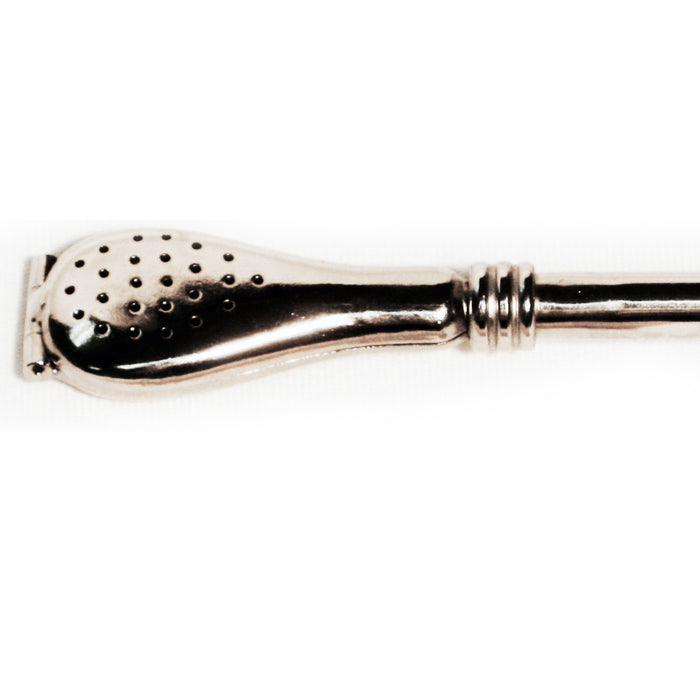 Metal Silver Yerba Mate Tea Bombilla Gourd Drinking Straw Filtered Argentina M01