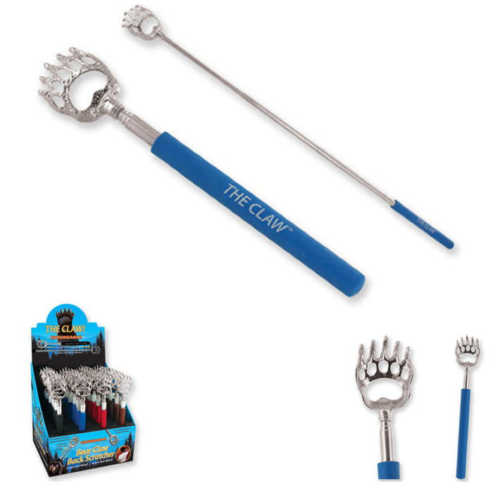Bear Claw Telescopic Back Scratcher Long Hand Instant Itch Relief Massager Soft