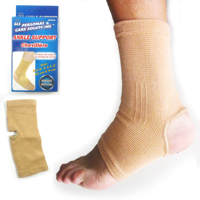 6 Compression Brace Support Wrist Elbow Knee Ankle Thigh Palm Sleeve Joint Sport
