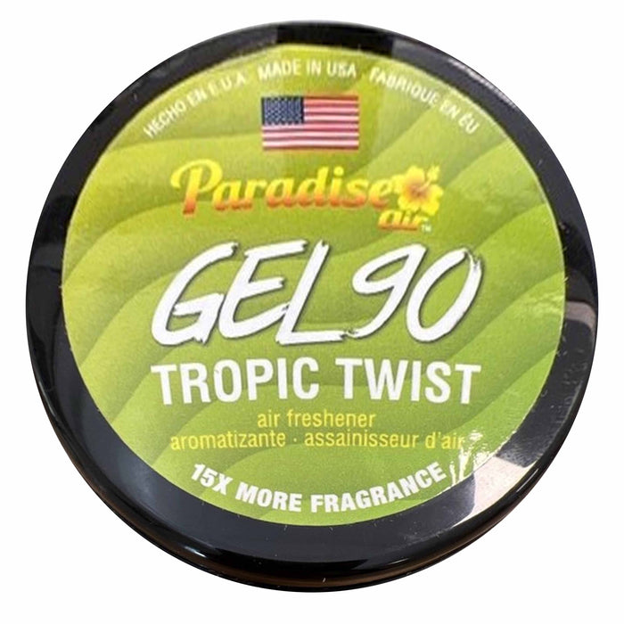 1 Pc Paradise Gel Air Freshener 90 Days Lasting Aroma Car Fragrance Scent Tropic