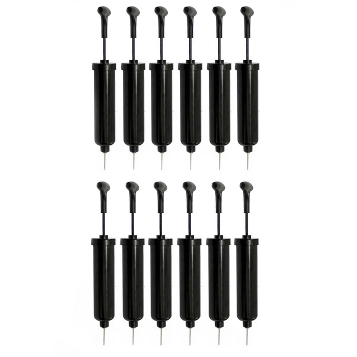 12 Hand Air Pump Bicycle Basketball Football Soccer Ball Needle Sports Balls New