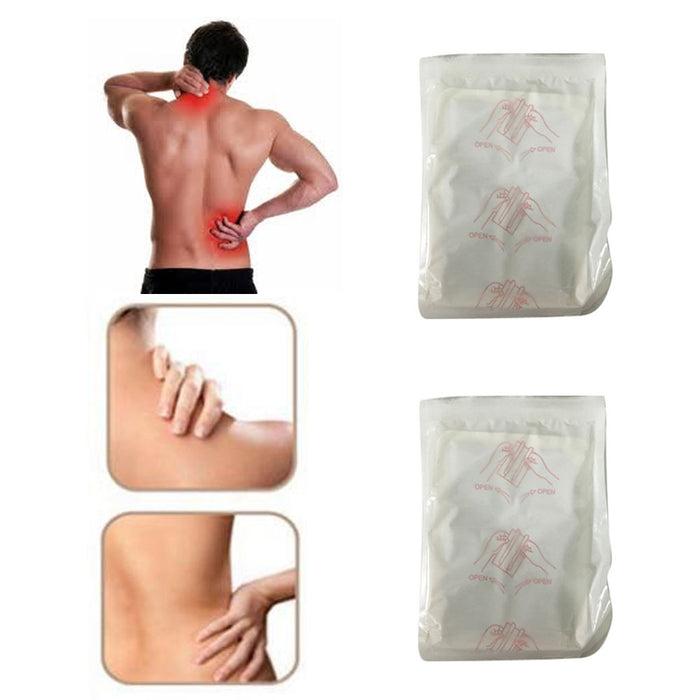 10 Heat Pads Pain Relief Therapy Press Hot Pack Wrap Air Activated Neck Shoulder
