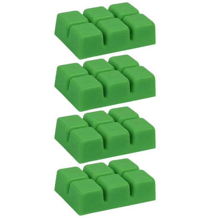4 Pack Cube Wax Melts Tarts Eucalyptus Scented Candle Warmers Fragrance 2.46oz