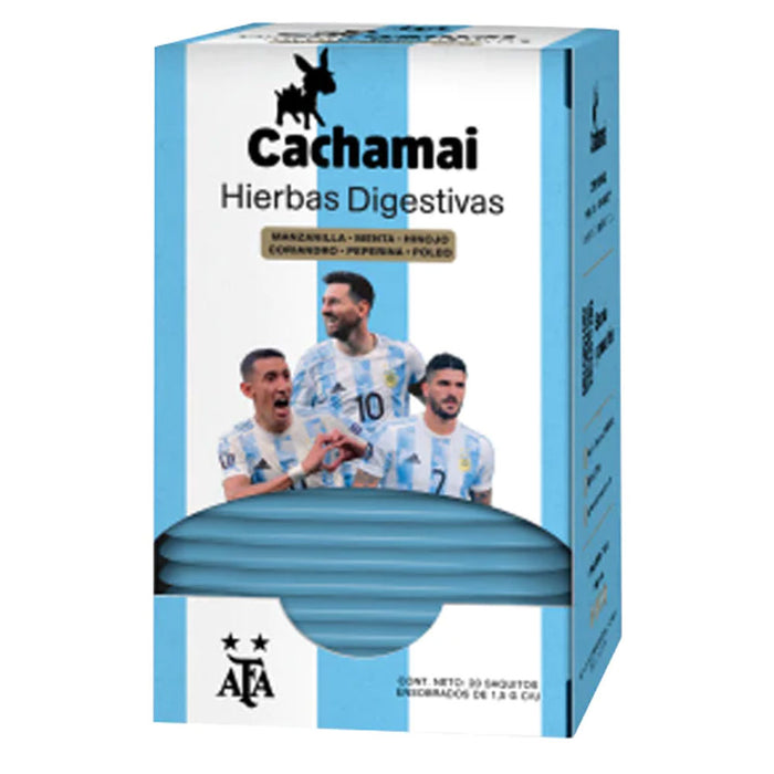 40ct Argentina Cachamai Hierbas Digestivas Tea Bags Mate Yerba Herbal Digestive