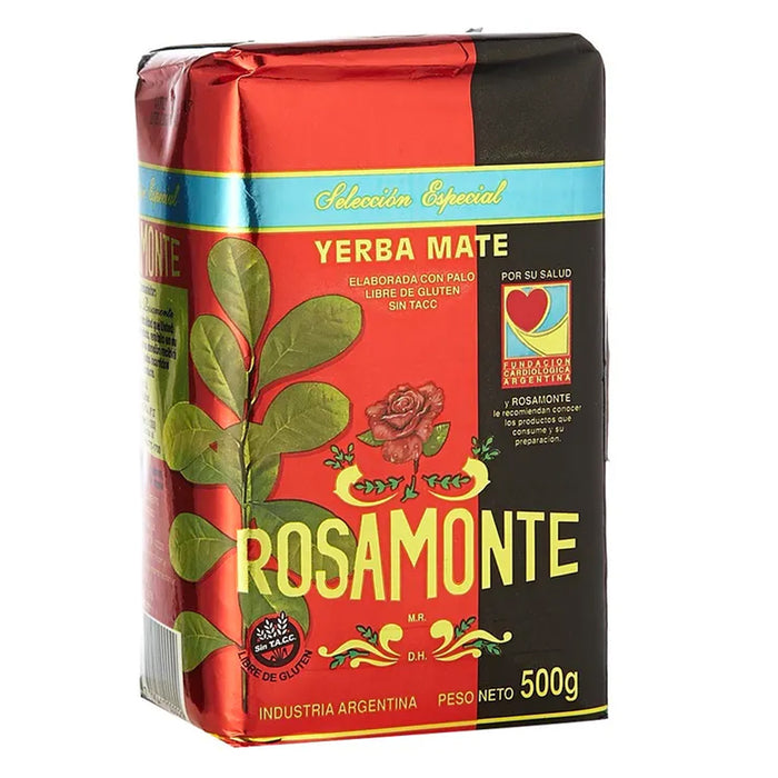 Yerba Mate Rosamonte Seleccion Especial 500 G Argentina Green Leaf Tea Loose Bag