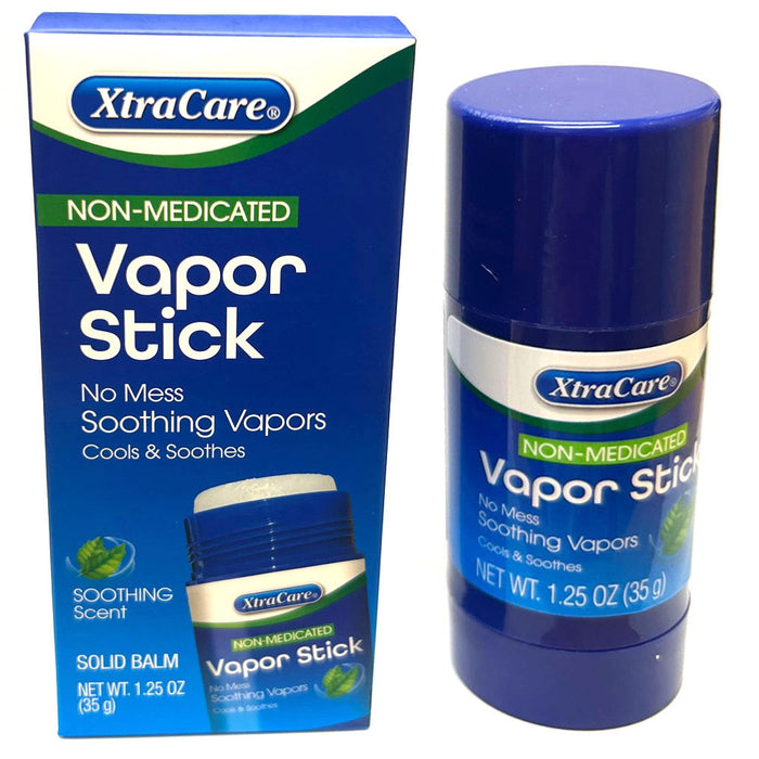4 Pk Vapor Stick Non Medicated Inhale Sinus Relief Throat Sooth Refreshing 35g