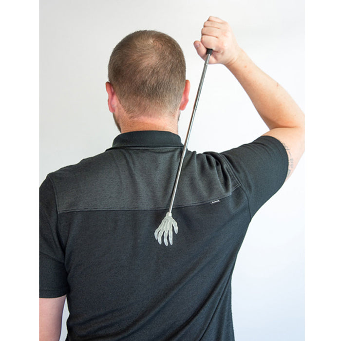 4 Extendable Back Scratcher Claw Telescopic Hand Glow In The Dark Massager 22.5"