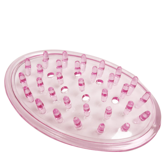 4pk Plastic Soap Saver Holder Tray Bathroom Counter Shower Kitchen 4 3/8"x3 1/8"