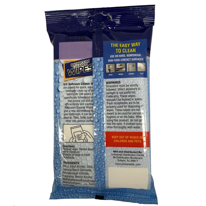 84ct Multi Surface Cleaner Wipes Bathroom Household Cleaning Supplies 5.9"X7.9"
