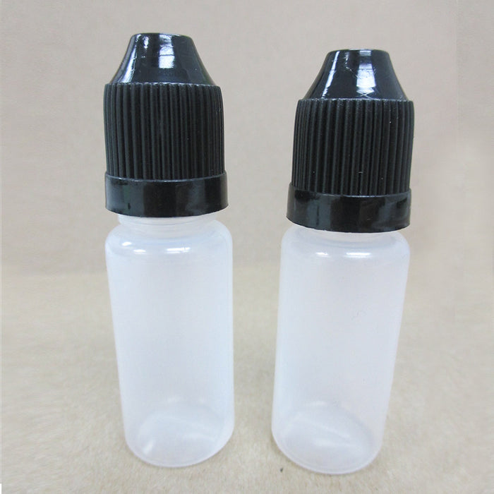 10 Pc Empty Plastic Squeezable Dropper Bottles Tip 10ml Eye Liquid Dropper LDPE