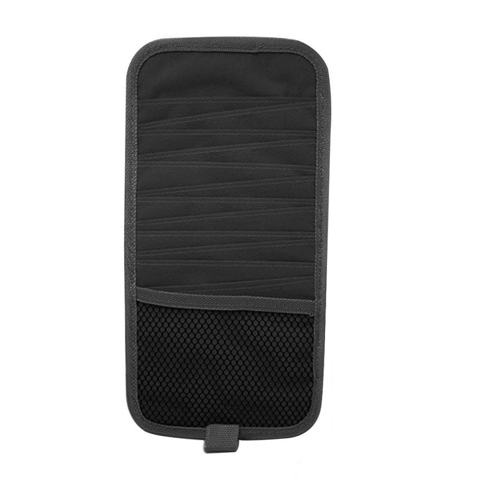12 Disc Slot Storage Sun Visor CD DVD Holder Card Case Bag Auto Car Multi Pocket