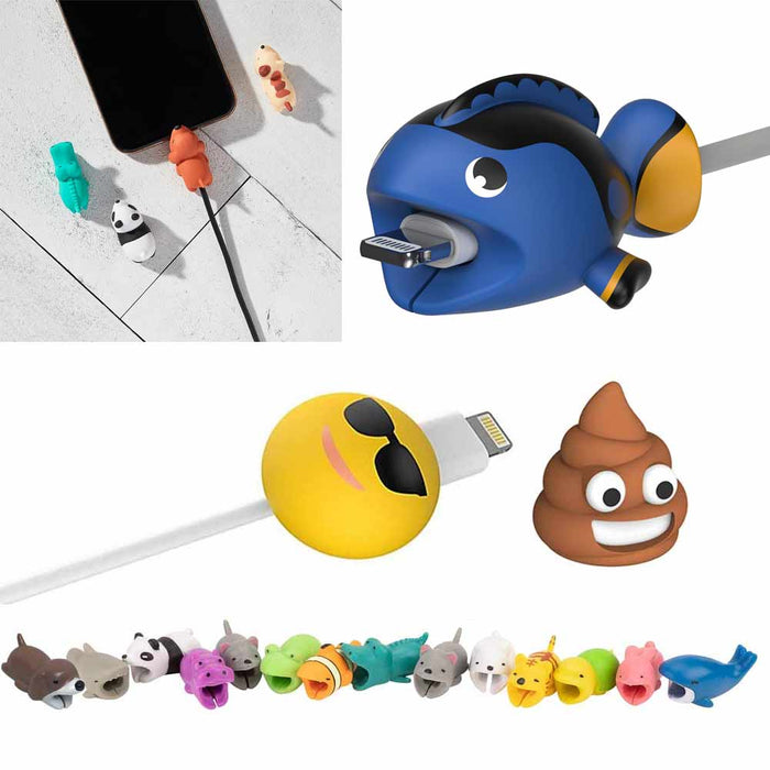 24 Pc Cable Protector Protective Charging Charger Bytes Cord Saver Cell Phones