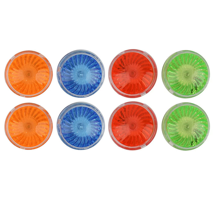 8 Pc Light Up YoYo Classic Toy Party Favors Yo-Yo LED Flashing Glowing Game Gift