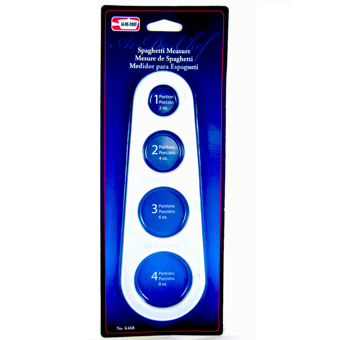 Plastic Spaghetti Dry Noodle Pasta Serving Portion Control Measuring Tool Guide