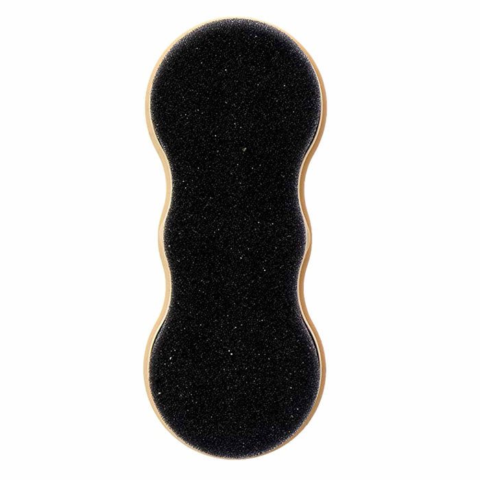2 Pc Quick Shoe Shining Sponge Black Instant Shine Boot Polish Leather Protector