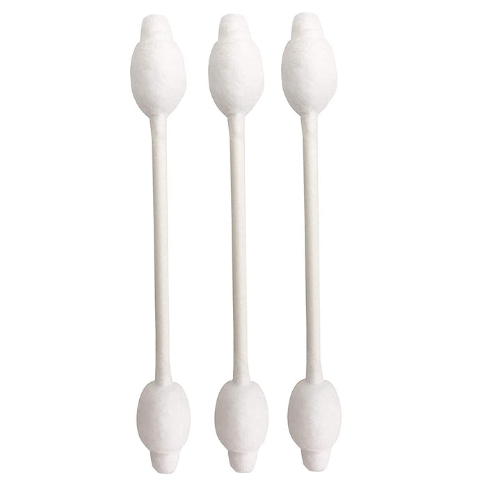 320 Ct Cotton Safety Swabs Double Tip Pure Makeup Applicator Baby Ear Cleaning
