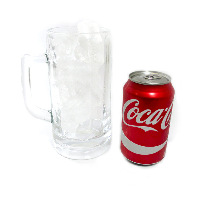 2 Pc Beer Glass Mug Freezer Frosty 20 oz Cold Stein Chilled Frozen Drink Cup Bar