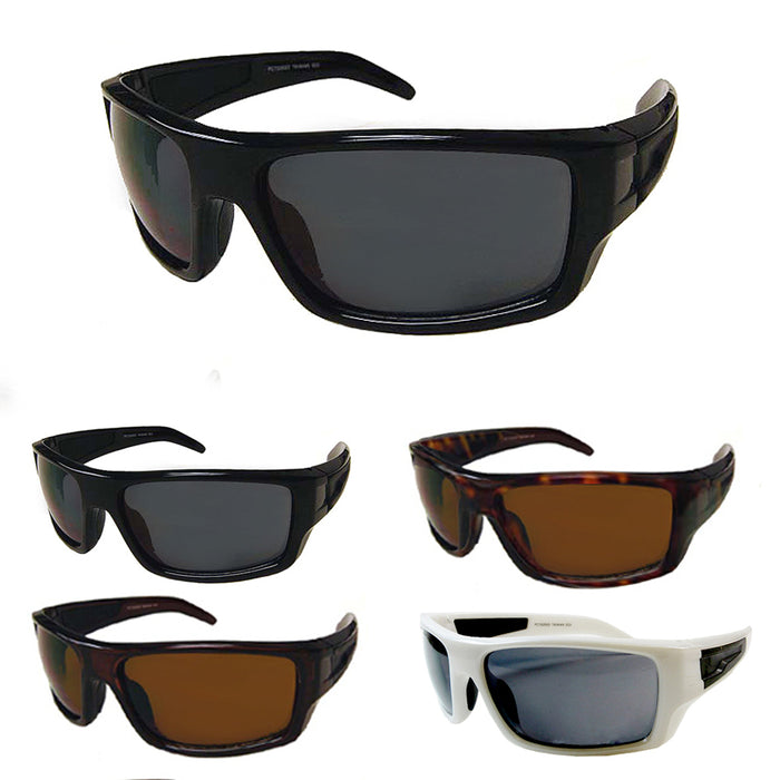 2Pc Sunglasses Mens Sport Running Fishing Golfing Driving Glasses Uv400 Eyewear