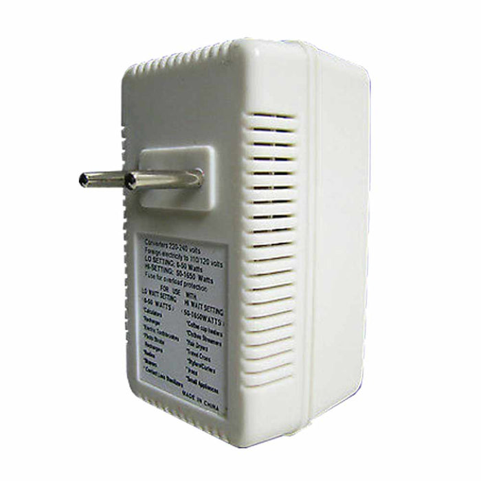Foreign Travel Converter 50W/1650W Watt Dual Power Adapter 240/220V To 120/110V