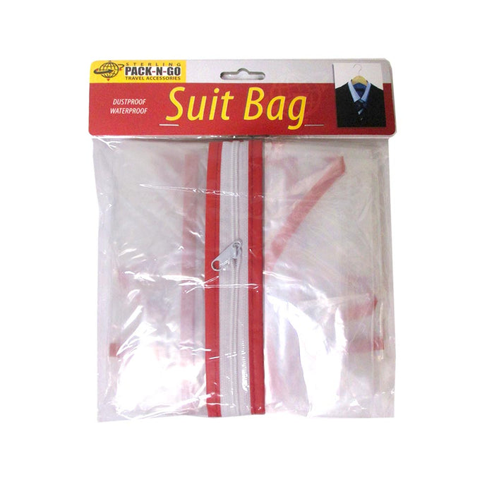 2 Clear Garment Bag Travel Dress Suit Storage Closet Dust Cover Coat Full Zipper