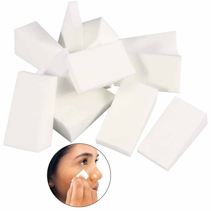 32 Makeup Sponge Face Pads Cosmetic Wedge Triangle Facial Applicator Foam Beauty