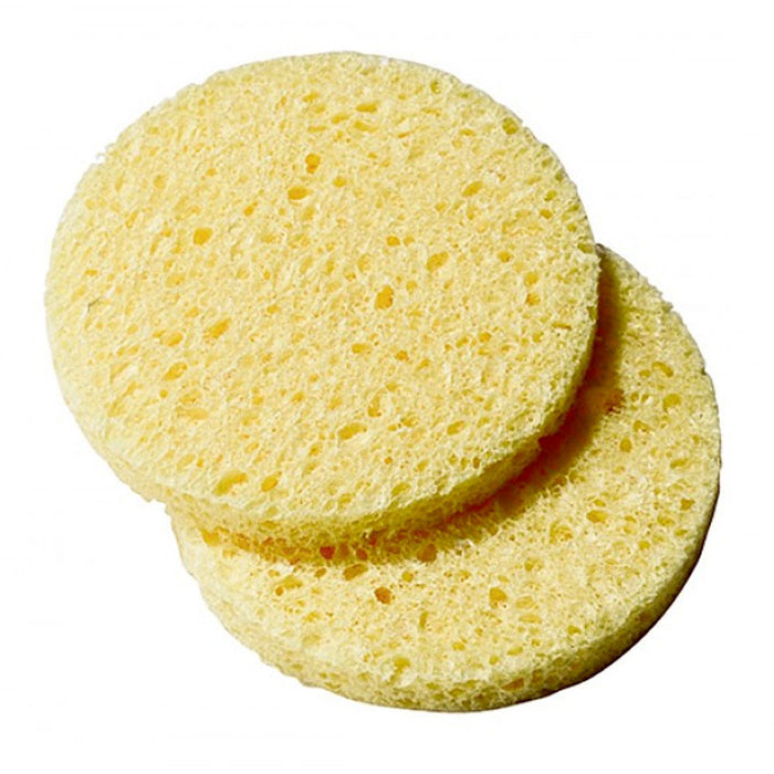 24 Pc Compressed Facial Sponges Exfoliating Face Cleansing Cellulose Scrub Pads