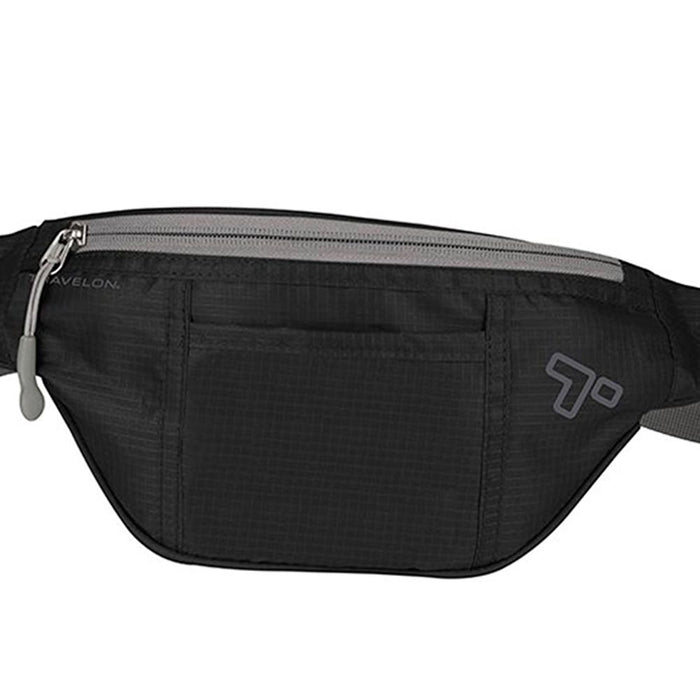 Travelon Fanny Pack Mens Womens Waist Hip Belt Bag Pouch Pocket Travel Sport Bum