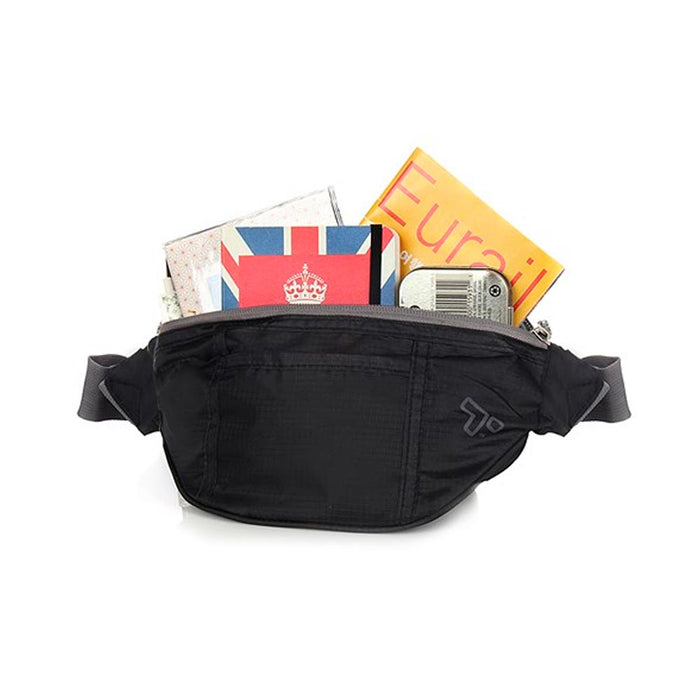 Travelon Fanny Pack Mens Womens Waist Hip Belt Bag Pouch Pocket Travel Sport Bum
