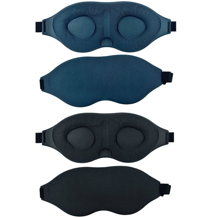 1 Eye Sleep Mask Side Sleeper Light Blocking 3D Night Blindfold Unisex Eye Cover