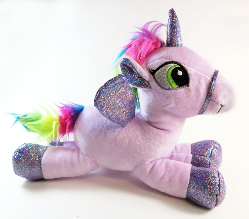 Cozy Unicorn Plush Pillow Stuffed Animal Bedtime Toy Cute Soft Kids Squeeze Gift