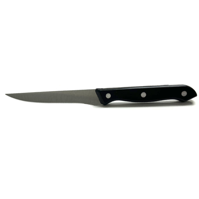 Boning Knife Fillet Knife 9 3/16" Stainless Steel Sharp Fish Poultry Meat Black