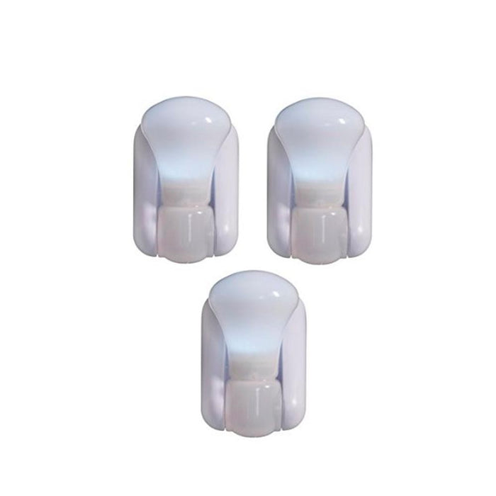 3PC Light Bulbs LED Stick On Pull Chain Battery Powered Bulb Portable Mount Lamp