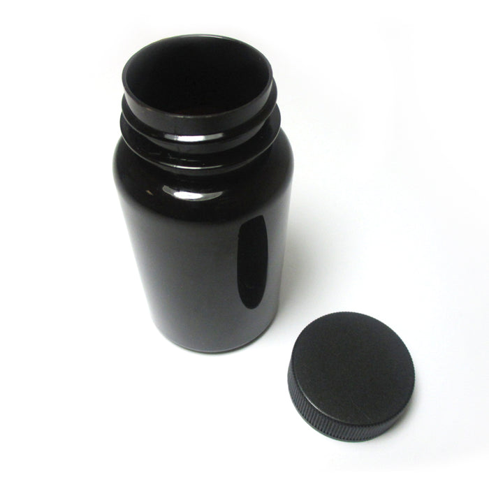 50 Empty Plastic Pill Bottles Medicine Container Vitamin Capsule Drug Holder Bk