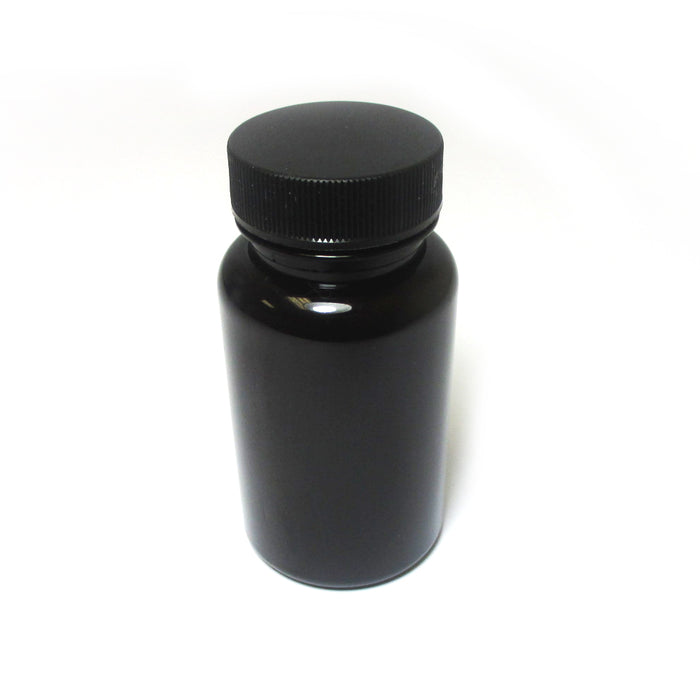 2pc Empty Plastic Pill Bottles Medicine Container Vitamin Capsule Drug Holder Bk