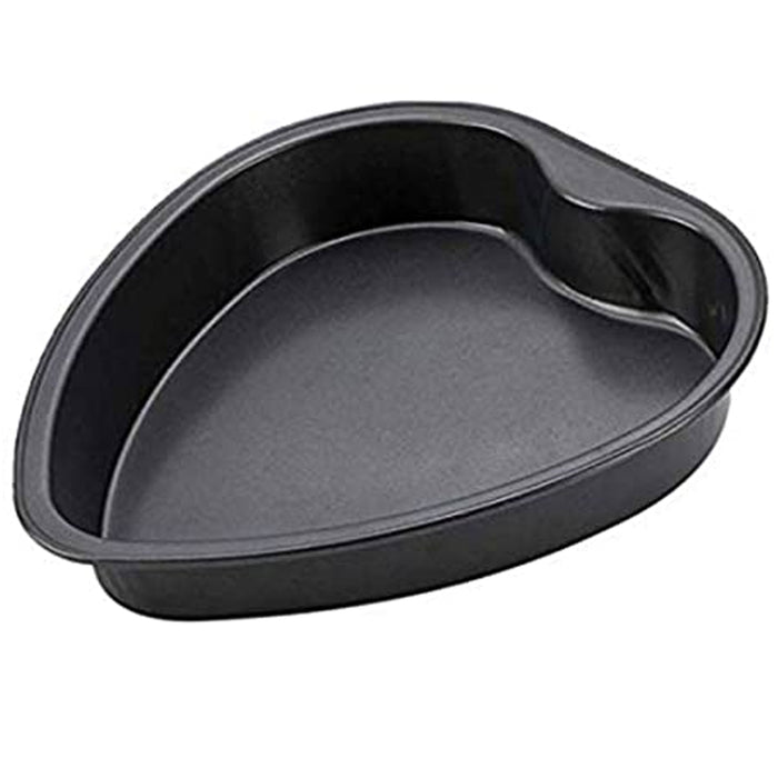 2 Valentine's Day Heart Shape Nonstick Tin Pastry Bread Cake Baking Pan Bakeware