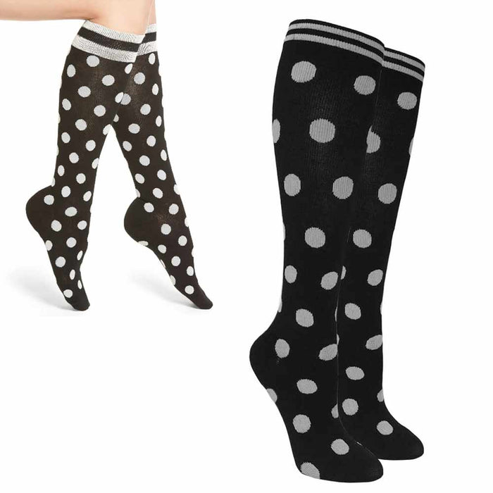 1 Pair Compression Socks Women Men 8-15 mmHg Circulation Support Athletic Sports