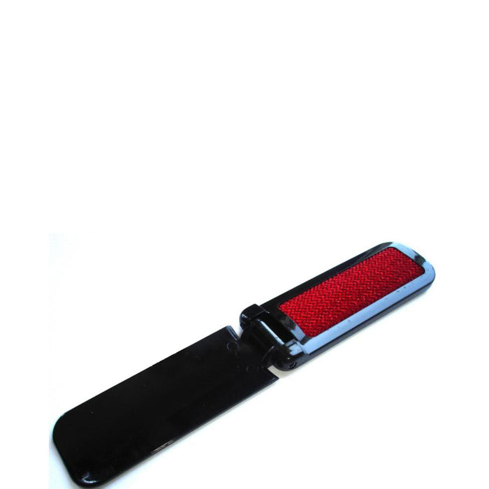 Folding Mini Lint Brush Fabric Clothes Pet Hair Remover Small Travel Compact !!