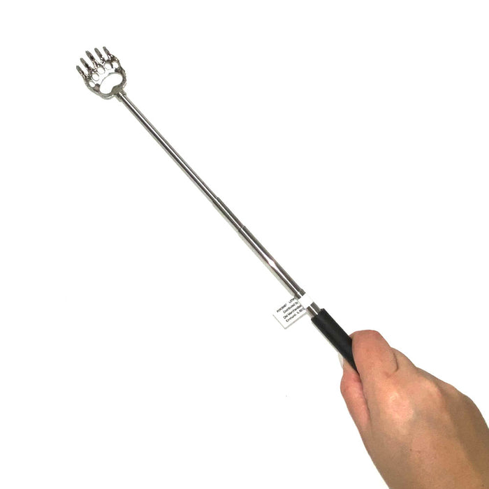 2 Pc Back Scratcher Bear Claw Telescopic Metal Extendable Back Massager Gift New