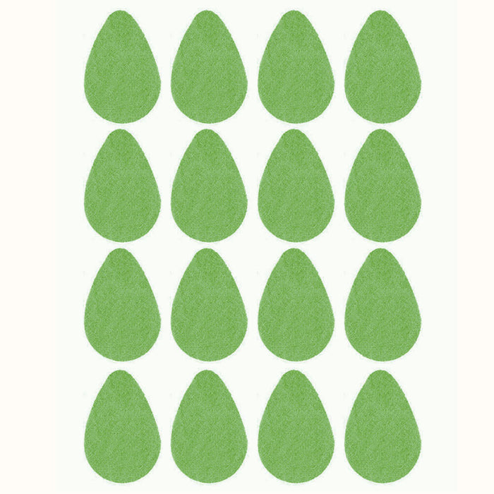 24 Face Cleansing Sponge Facial Daily Exfoliating Buff Pad Clean Green Tea Scrub